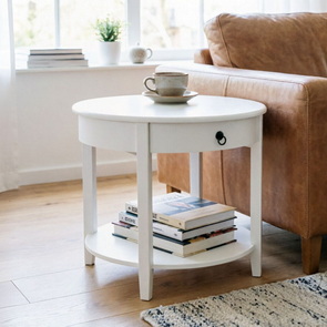 white furniture,white coffee table